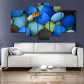 5 Panel Abstract Canvas Art